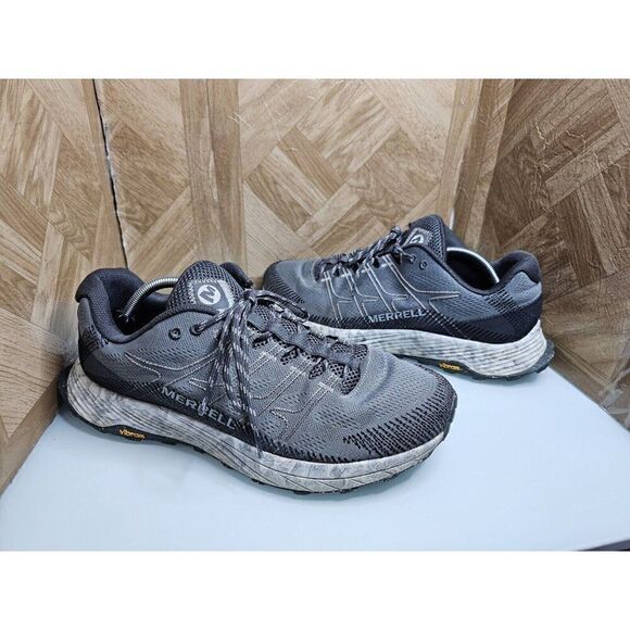 Merrel Men's Moab Flight Running Gray Shoes Size 12.  022 - Picture 1 of 11